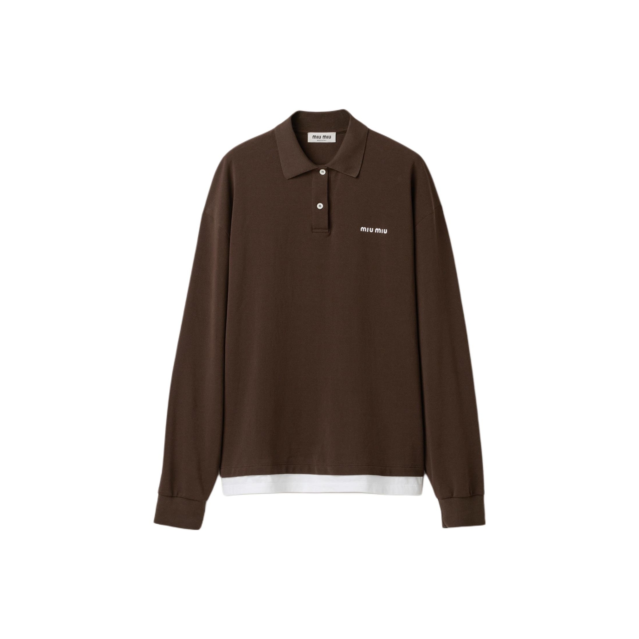 【返品?交換対象商品】 MIU MIU Polo Shirts Apparel on Sale & Authentic - POIZON トップス