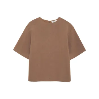 Anine Bing Maddie Crepe Blouse