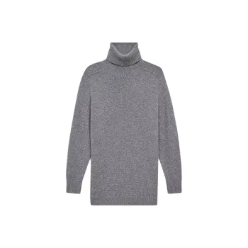 THEORY Cashmere Sweater Women's Light Charcoal