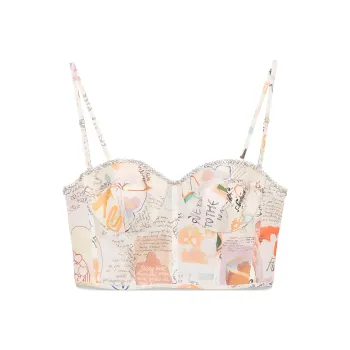 Zimmermann Crush Corset Top