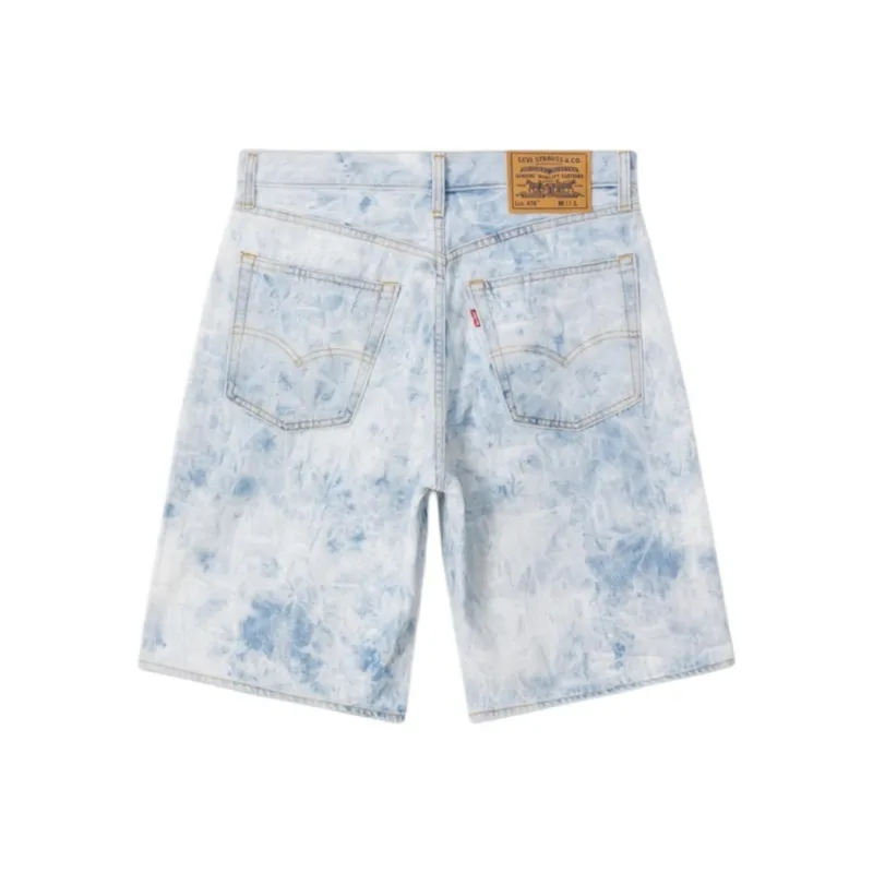 Levi's Denim Shorts Men's Blue White-1