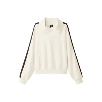 Skechers Mountain And Wild Outdoor Series FW24 Sweatshirt Women's Egg White