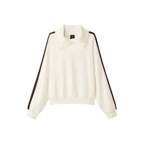 Skechers Mountain And Wild Outdoor Series FW24 Sweatshirt Women's Egg White