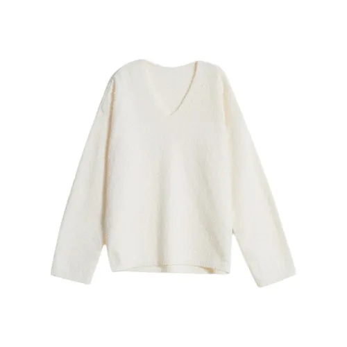 Journey Originals Knitwear Women's Crescent White