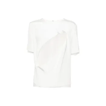 PETER DO Slash Silk Blouse