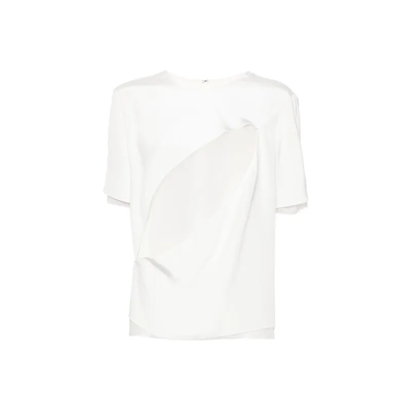 PETER DO Slash Silk Blouse-0