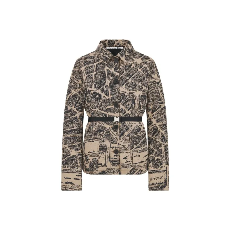 DIOR Jackets Women's Earth Yellow-0