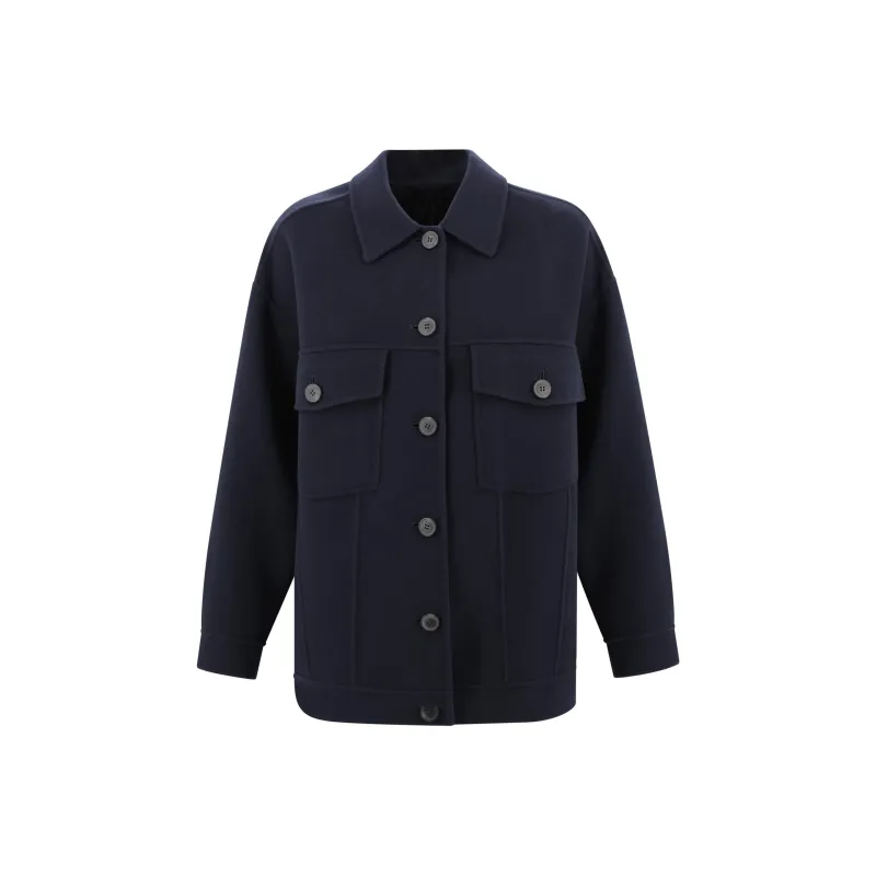 WEEKEND MaxMara Mida Button Up Overshirt-0