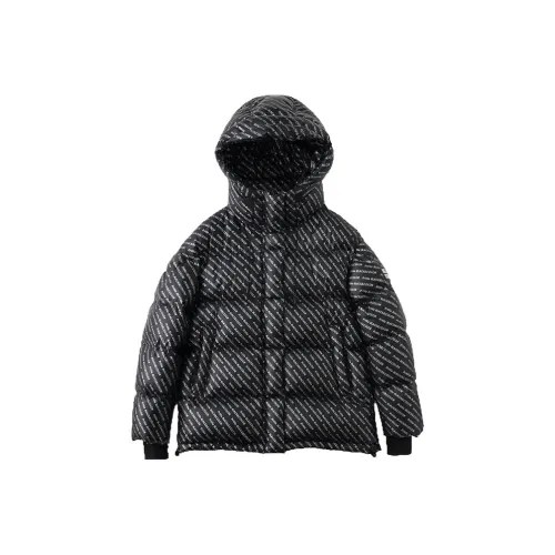 BLACK&COLOR Down Jacket Women's Print Color