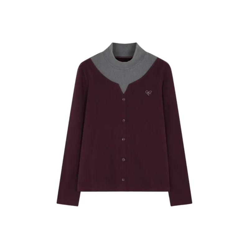 XWI Knitwear Women's Purple & Gray-0