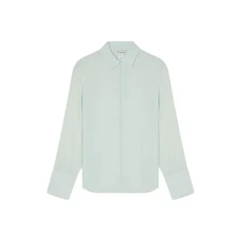 CLUB MONACO Shirt Women's Light Green