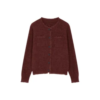 Mo Han Yi Mei Knitwear Women's Maroon
