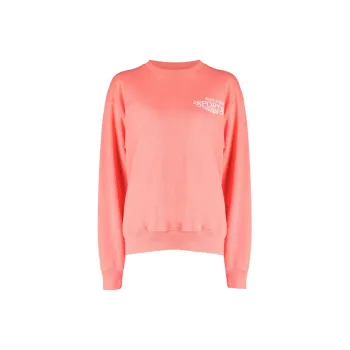 SPORTY & RICH Logo Printed Crewneck Jumper