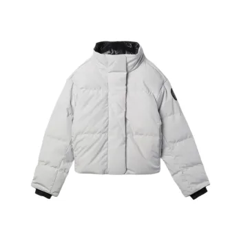 Canada Goose Black Label Grandview Cropped Jacket Silverbirch