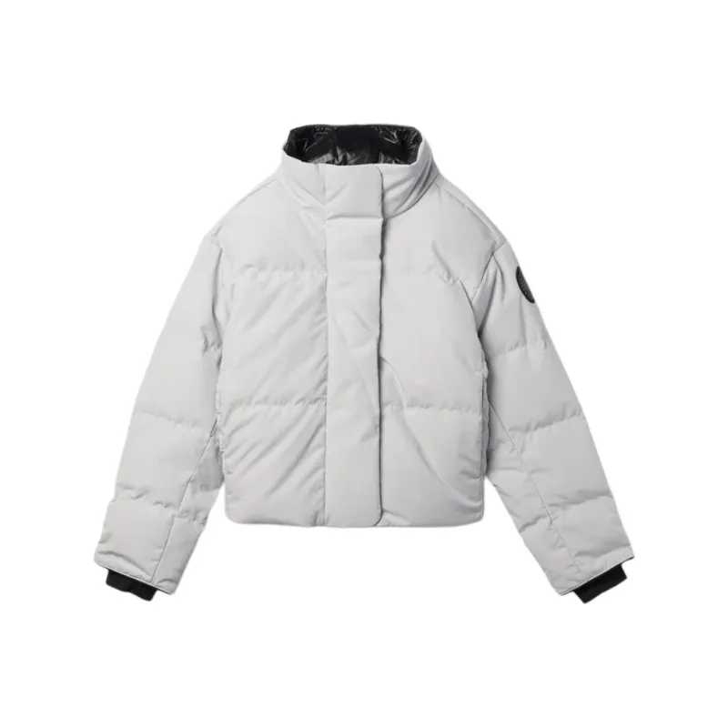 Canada Goose Black Label Grandview Cropped Jacket Silverbirch-0