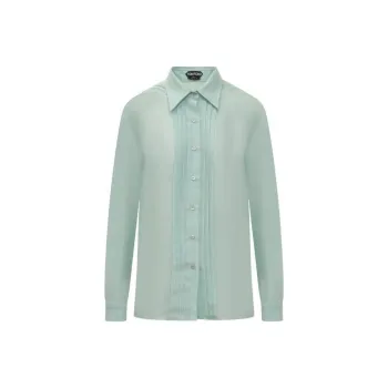 TOM FORD Pleat Detailed Long Sleeved Shirt