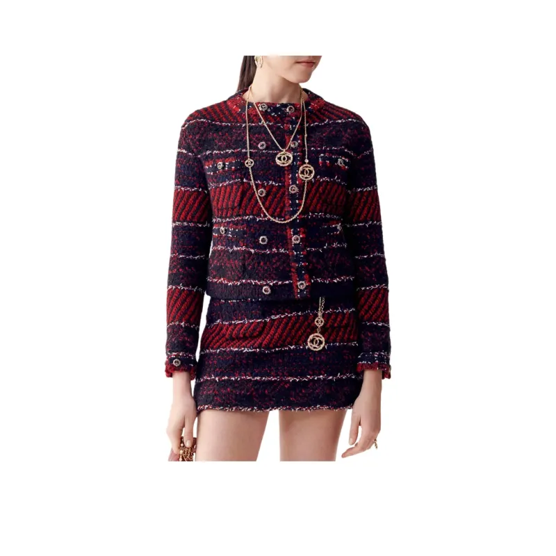 CHANEL 1986 1988 Tweed Cardigan-0
