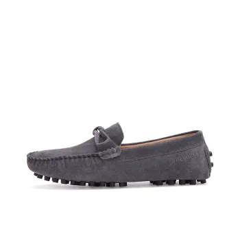 Eminu Gommino Loafers Men Black