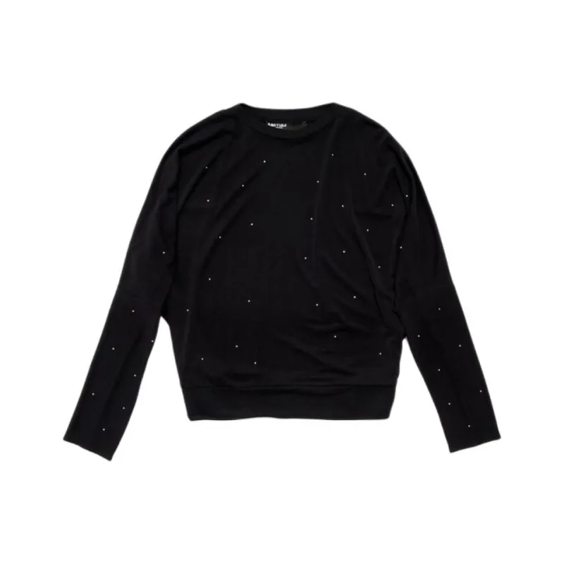 Bimba Y Lola Crystal embellished T shirt-0