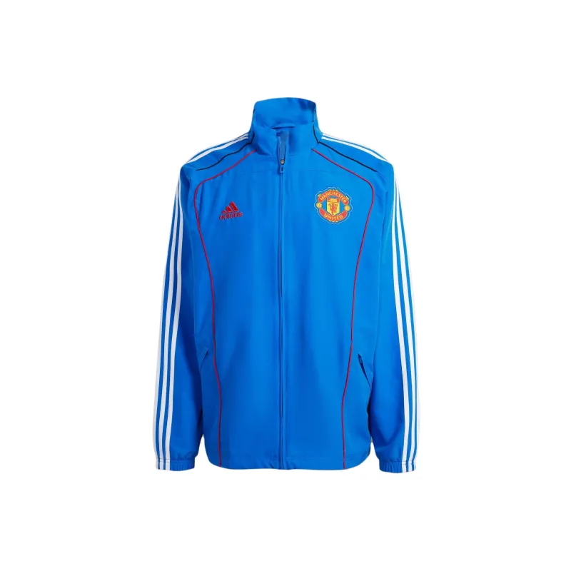 Adidas Manchester UnitedTrack UBP TOP Jacket Men's Blue-0