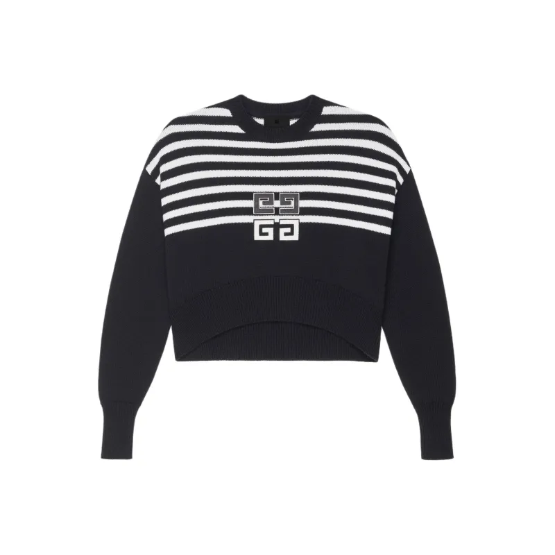 Givenchy Striped Knit Jumper-0
