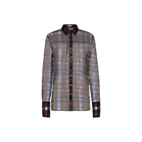 Ferragamo Long sleeved Organza Shirt