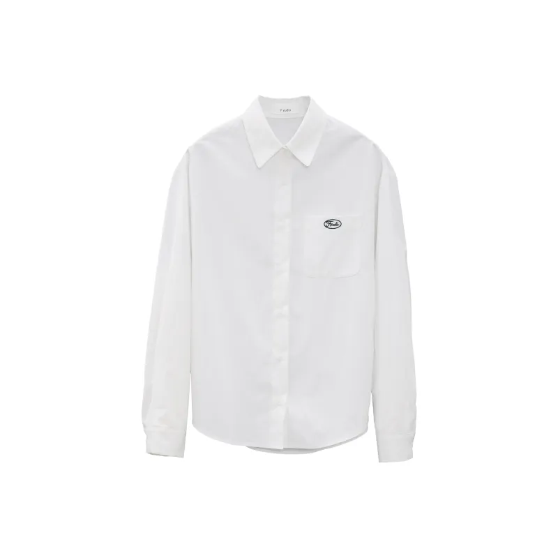 Fstudio Yarn Dyed Woven Jacquard Stripes Shirt Women's-3