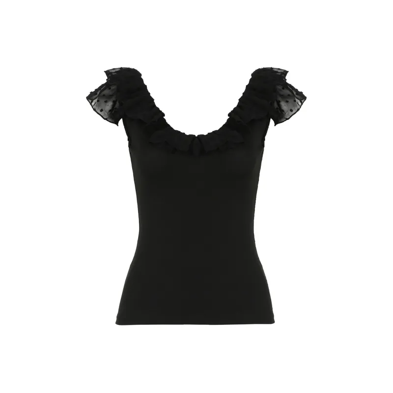 RTNH T Shirts Women's Black-1