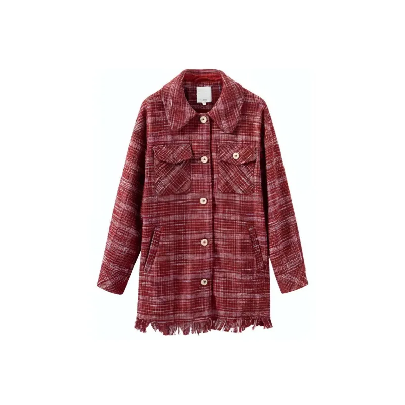 Inman Jackets Women's Burgundy-0