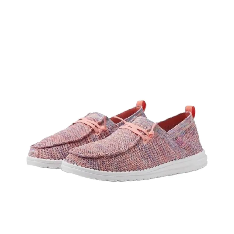 Heydude Wendy Halo Casual Single Shoes Women's Pink Purple-2