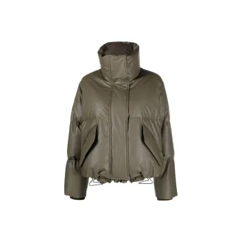 MM6 Maison Margiela Cropped Padded Down Jacket