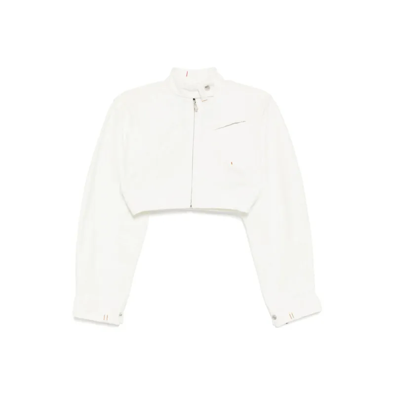 Jacquemus Zip up Cropped Jacket-0
