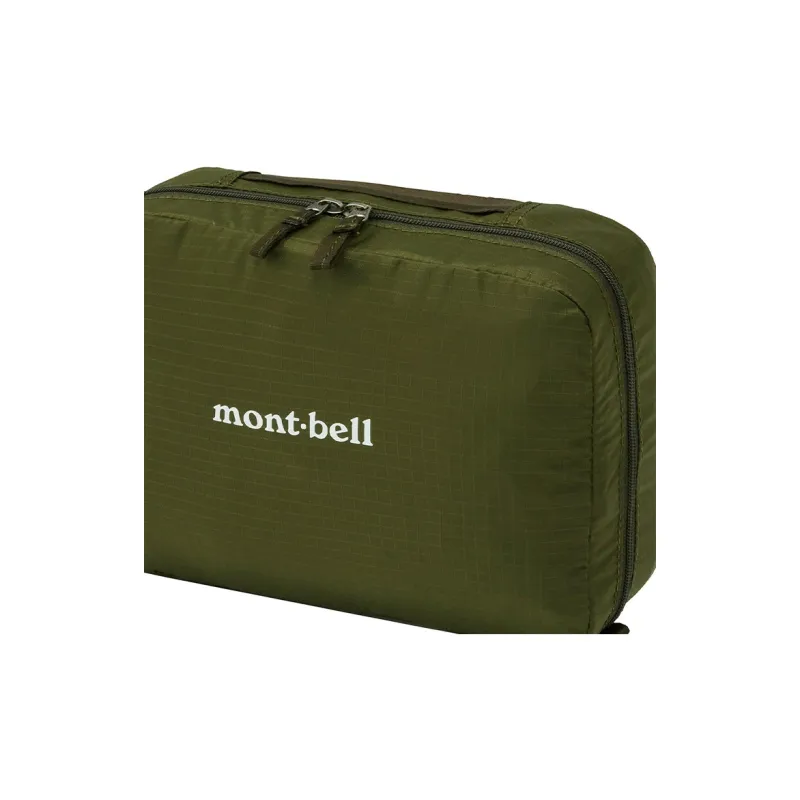 MONTBELL Nylon Toiletry Bag Tubas Unisex Khaki Green-2