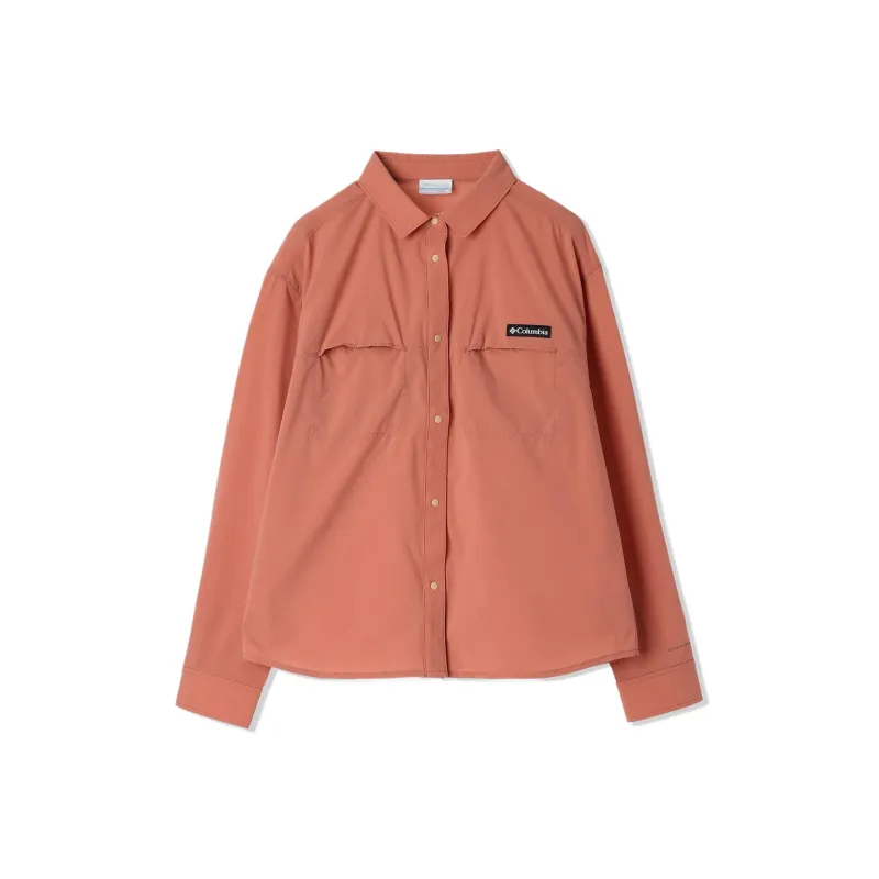 Columbia W Roe Hike™ Shirt Women's Brown 604-0