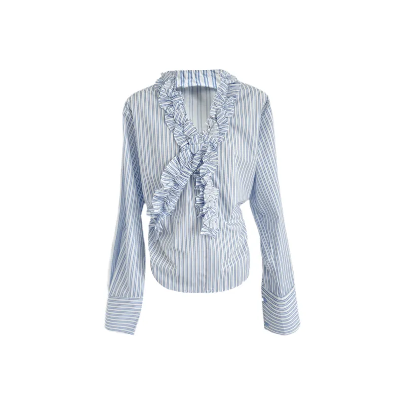 Udon House Shirts Women's Blue-0
