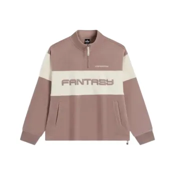 XTEP Sweatshirt Women's Dark Pink/Cotton White