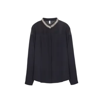 Lucybaily Chiffon Shirt Women's