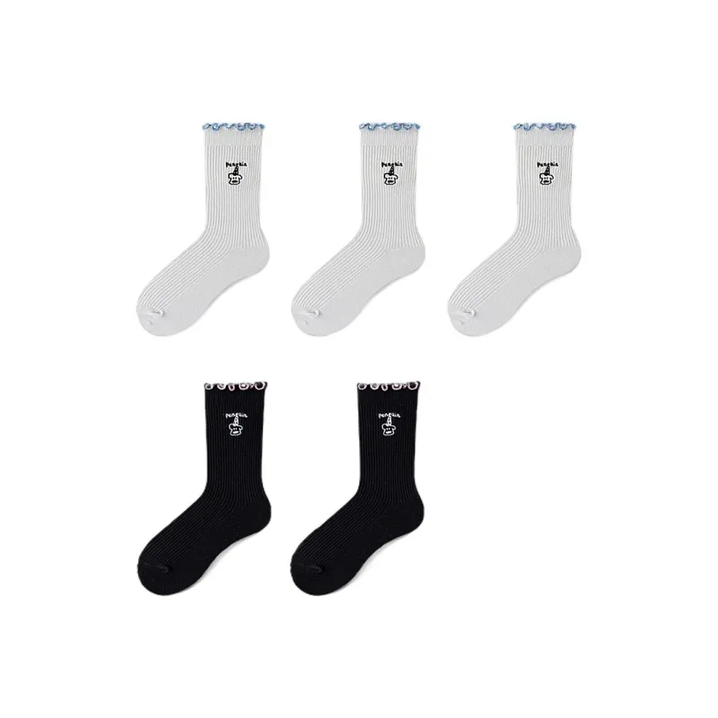 H YXIANG Mid Calf Socks Women's Combo Set-28