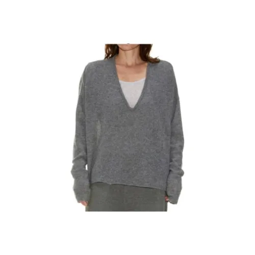Fax Copy Express Cashmere Sweater Women's Gray