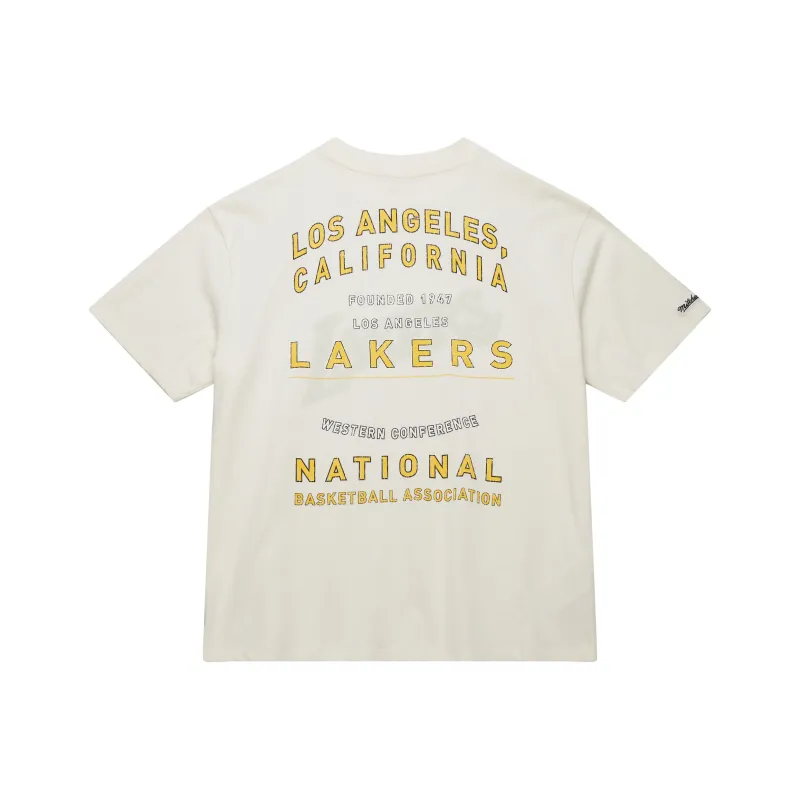 Mitchell & Ness x NBA Regular T Shirt Women's White-0