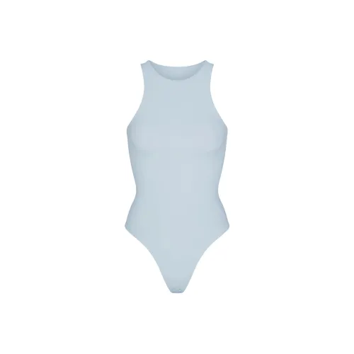 SKIMS FITS EVERYBODY HIGH NECK BODYSUIT Bodysuits Women's OPAL/Opal