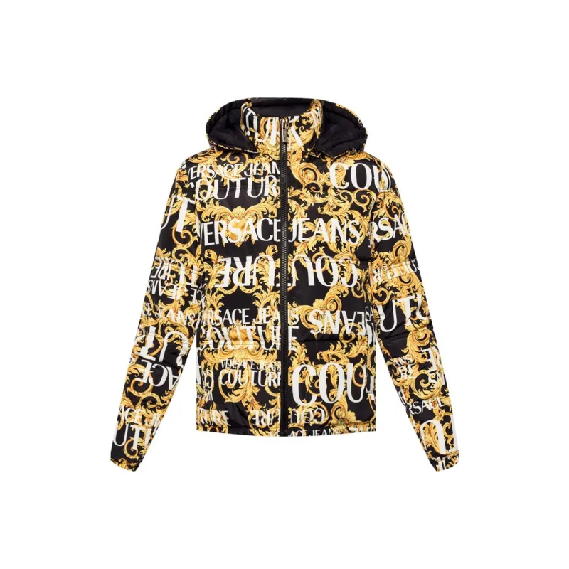 VERSACE JEANS Jackets Women's Black Yellow-0