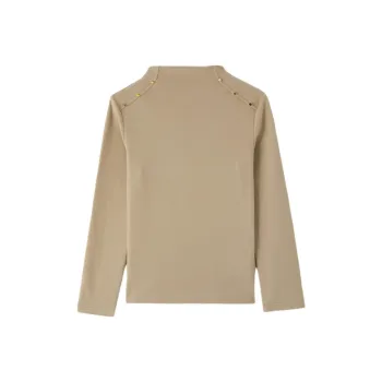 IHIMI T Shirts Women's Apricot