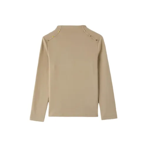 IHIMI T Shirts Women's Apricot
