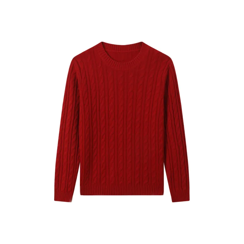 H YXIANG Cashmere Sweater Women's-4