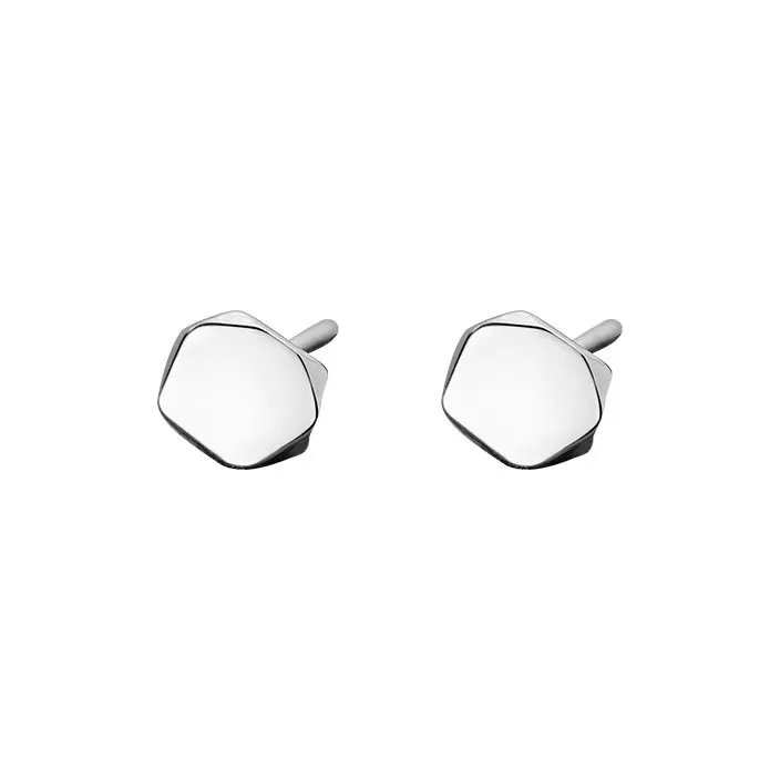 KOOGIS S999 Fine Silver Stud Earrings Women's-0