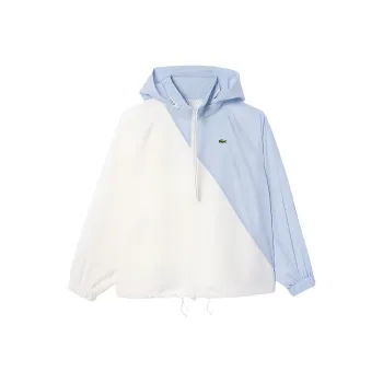 LACOSTE Two tone Mock neck Jacket
