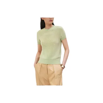 HERMES Cashmere Sweater Women's Verdant Green