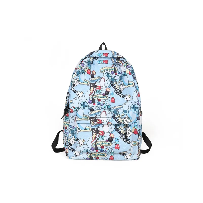 SUN EARTH &U Nylon Backpack Unisex Multicolor-1