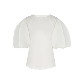 Zimmermann T-Shirt Women's Ivory White